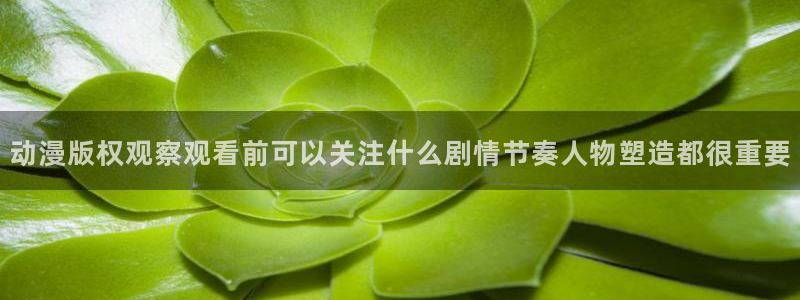 奇漫屋漫画在线阅读:动漫版权观察观看前可以关注什么剧情节奏人物塑造都很重要配图